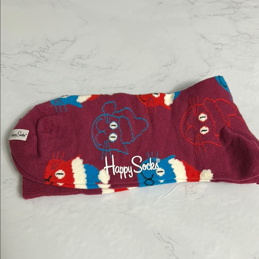 Happy Socks Multicolor Playful Pattern Socks